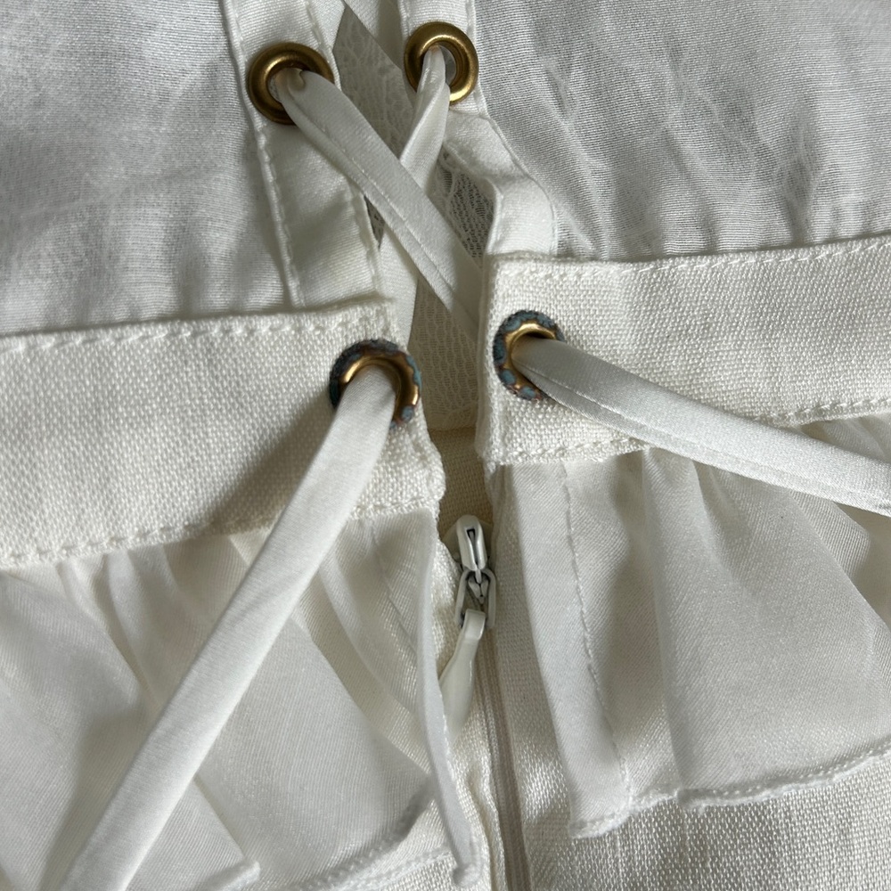 V. Chapman Fiorini Mini Dress White - Picture 10 of 10